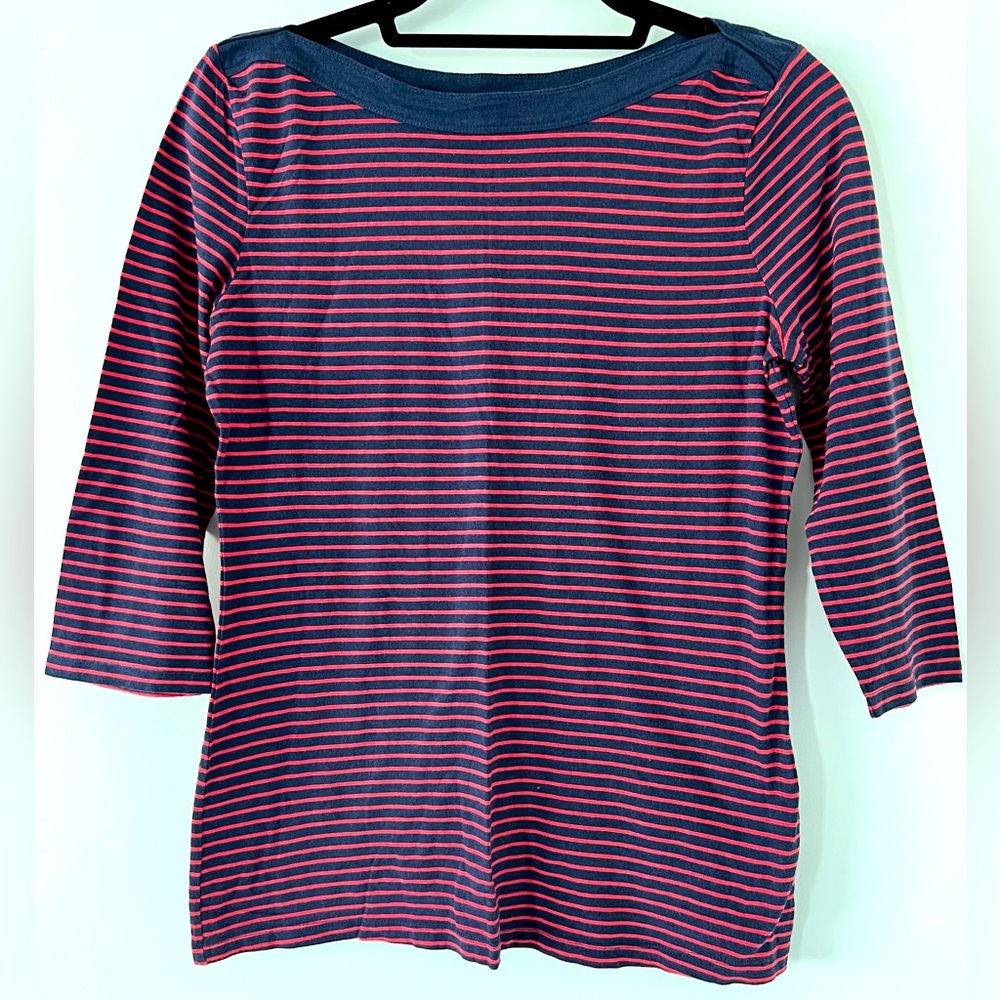 Gap striped long sleeves women’s Tshirt Medium